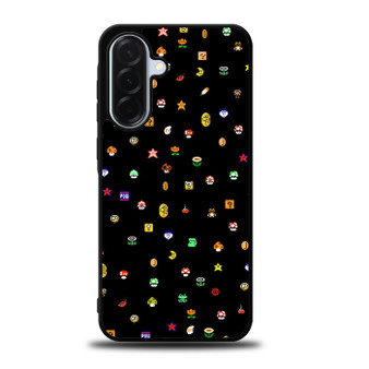 Super Mario Items Samsung Galaxy A36 5G Case