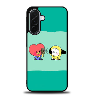 Tata and Chimmy BT21 Samsung Galaxy A36 5G Case
