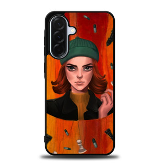 The Queens Gambit Beth Art 1 Samsung Galaxy A36 5G Case