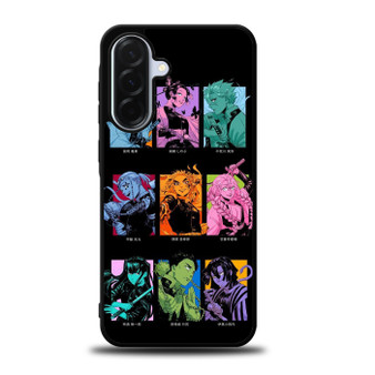 Demon Slayer Hashira Colorful Art Samsung Galaxy A36 5G Case