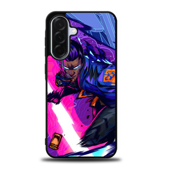 Yoru Valorant Game Art Samsung Galaxy A36 5G Case
