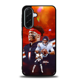 Chicago Bears Justin Fields Samsung Galaxy A36 5G Case