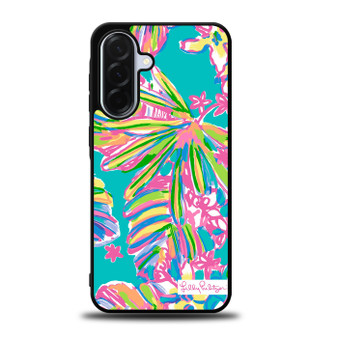 Lilly Pulitzer Summer Palm Samsung Galaxy A36 5G Case