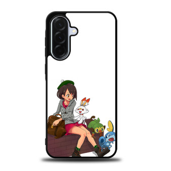 Pokemon Sword and Shield Scorbunny Grookey Sobble Samsung Galaxy A36 5G Case