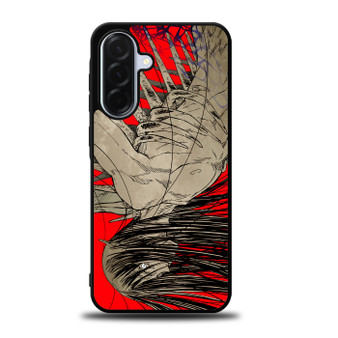 Attack on Titan Final Titan Eren in Red Samsung Galaxy A36 5G Case