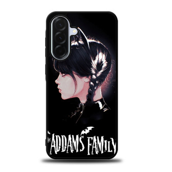 Wednesday The Addams Familly Cat Costume Samsung Galaxy A36 5G Case