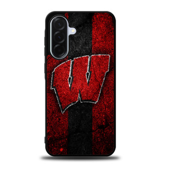 Wisconsin Badgers american football team Samsung Galaxy A36 5G Case
