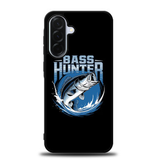 Bass hunter fishing Samsung Galaxy A36 5G Case