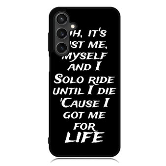 Bebe Rexha Quotes Samsung Galaxy A55 Case