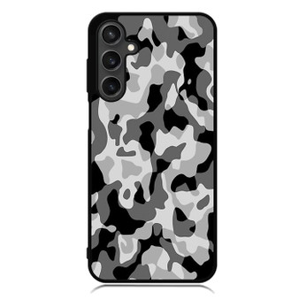 black camouflage Samsung Galaxy A55 Case