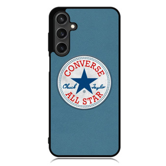 blue texture converse Samsung Galaxy A55 Case