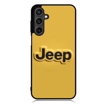 Jeep Yellow Logo Samsung Galaxy A55 Case