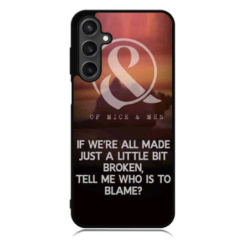 Of Mice & Men Lyrics 9 Samsung Galaxy A55 Case