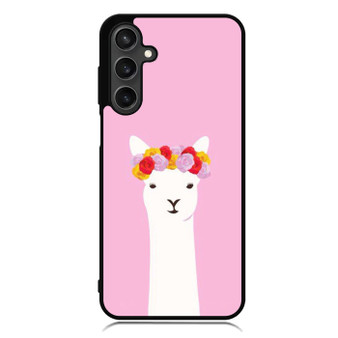 Pink Alpaca Samsung Galaxy A55 Case
