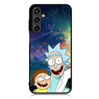 Rick and Morty in Space Samsung Galaxy A55 Case