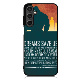 Superman Quote Samsung Galaxy A55 Case
