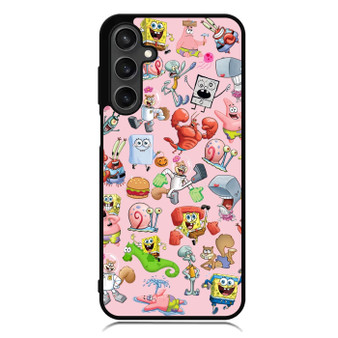 Spongebob Square Pants Collage Samsung Galaxy A55 Case