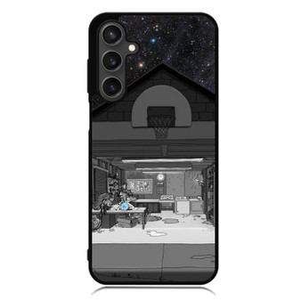 Rick and Morty in Garage Samsung Galaxy A55 Case