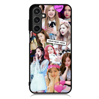 Black Pink Collage 2 Samsung Galaxy A55 Case