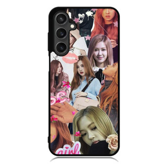 Black Pink Collage 3 Samsung Galaxy A55 Case
