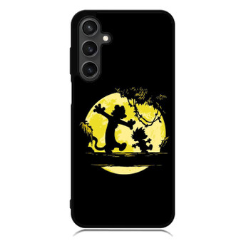 Calvin and Hobbes Night Adventure Samsung Galaxy A55 Case