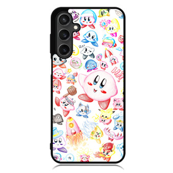 Kirby Paint Collage Samsung Galaxy A55 Case