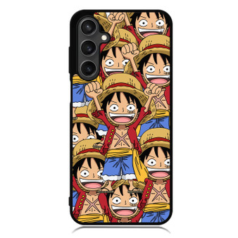One Piece Monkey D Luffy Collage Samsung Galaxy A55 Case