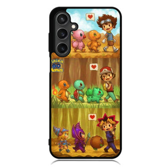 Pokemon Digimon Yugo Oh Samsung Galaxy A55 Case