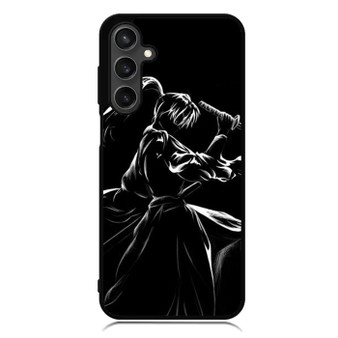 Samurai X Kenshin Himura Monochrome Samsung Galaxy A55 Case