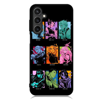 Demon Slayer Hashira Colorful Art Samsung Galaxy A55 Case