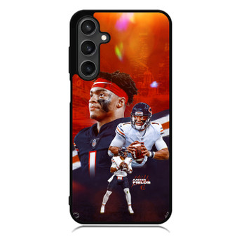 Chicago Bears Justin Fields Samsung Galaxy A55 Case