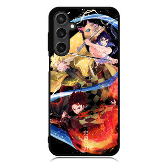 Demon Slayer Tanjiro Zenitsu and Inosuke Samsung Galaxy A55 Case