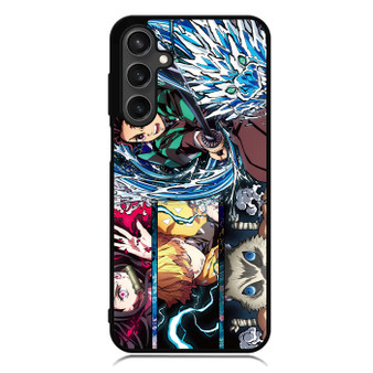 Demon Slayer Tanjiro Zenitsu Nezuko Inosuke Samsung Galaxy A55 Case