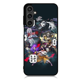Demon Slayer Twelve Moon Demons Samsung Galaxy A55 Case