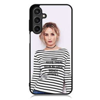 Jennifer Lawrence Natural Samsung Galaxy A55 Case