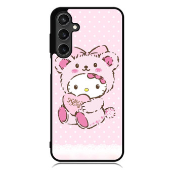 Pink Cute Hello Kitty Bear Samsung Galaxy A55 Case