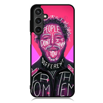 Post Malone Neon Samsung Galaxy A55 Case
