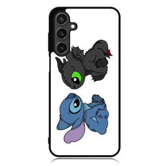Stitch And Toothless Cute Samsung Galaxy A55 Case