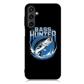Bass hunter fishing Samsung Galaxy A55 Case