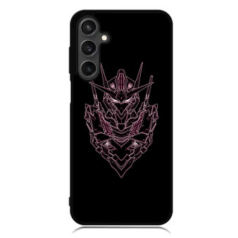 Gundam aerial neon Samsung Galaxy A55 Case