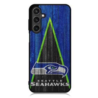 Seattle Seahawks Wood Art Samsung Galaxy A55 Case