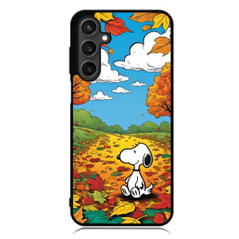 Snoopy Autumn Samsung Galaxy A55 Case