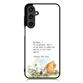 Winnie the pooh goodbye Samsung Galaxy A55 Case