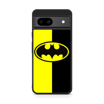 Batman Old Logo With Black & Yellow Background Google Pixel 8a Case