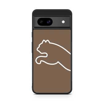 brown puma half logo Google Pixel 8a Case