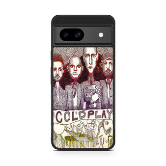 coldplay art Google Pixel 8a Case