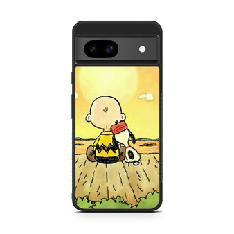Snopy in Sun Down Google Pixel 8a Case