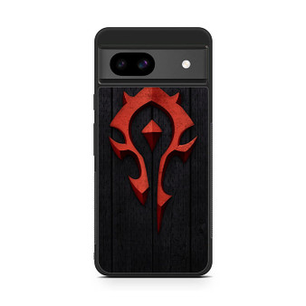 Warcraft With Wooden Pattern Background Google Pixel 8a Case