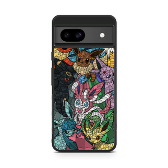 Pokemon in Glass Art Google Pixel 8a Case