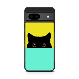 Cute Black Cat Google Pixel 8a Case